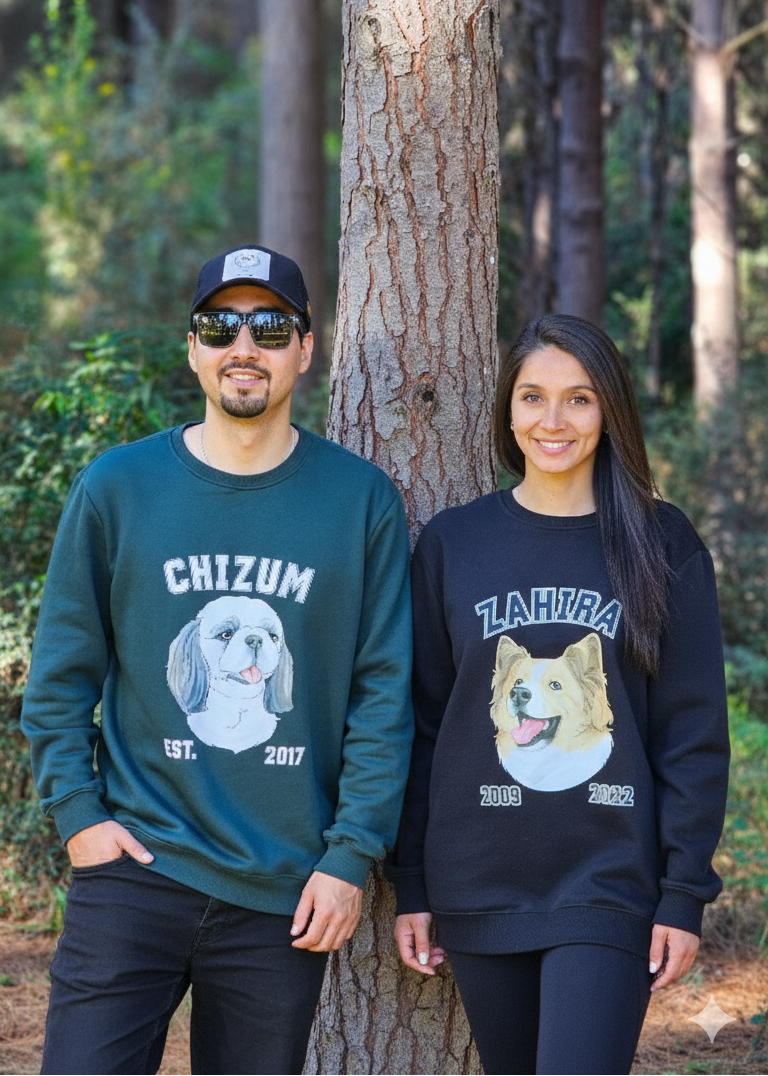 Polerón personalizado con la cara de tu mascota 🐾 Polo