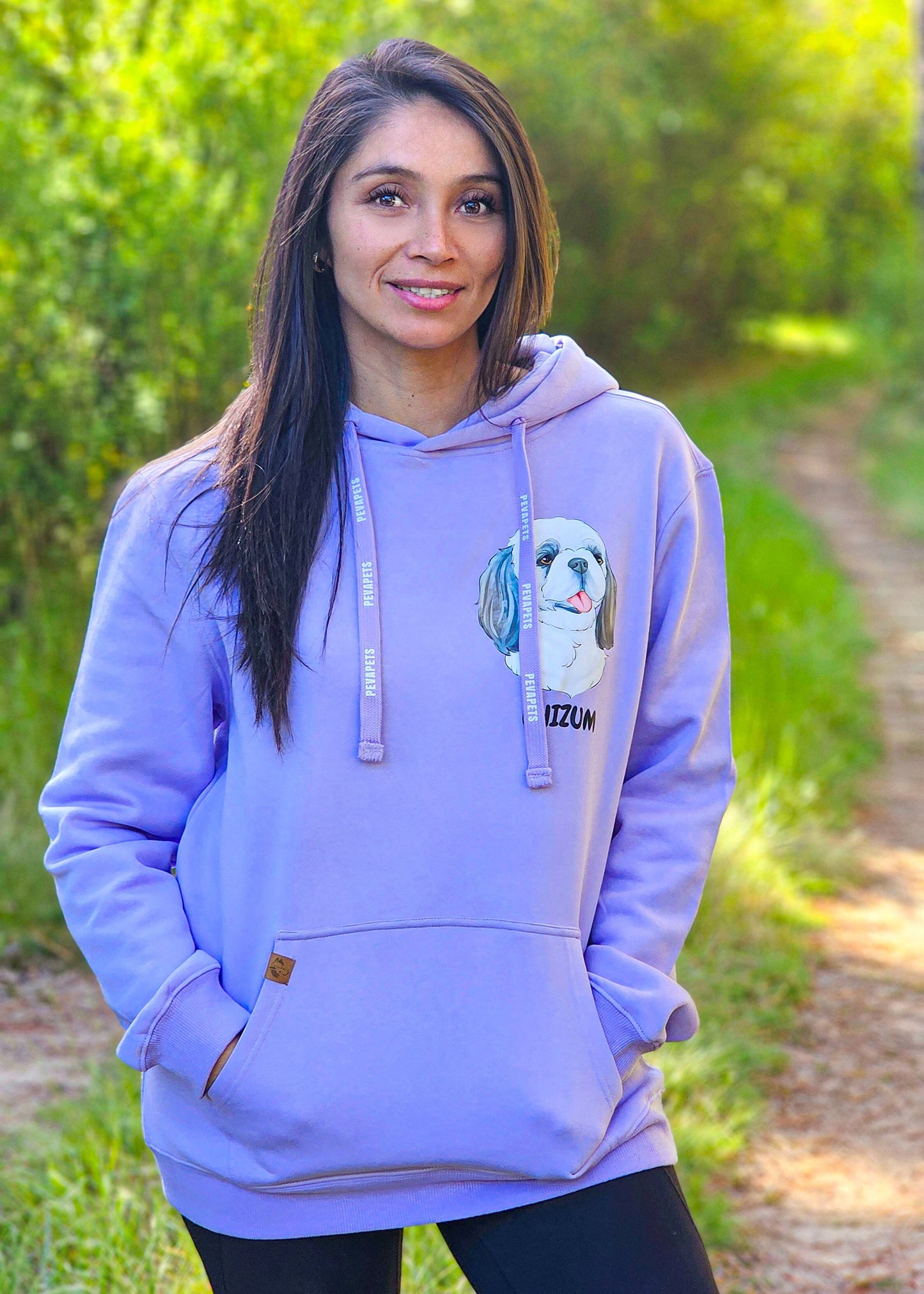 Polerón personalizado con la cara de tu mascota 🐾 Canguro