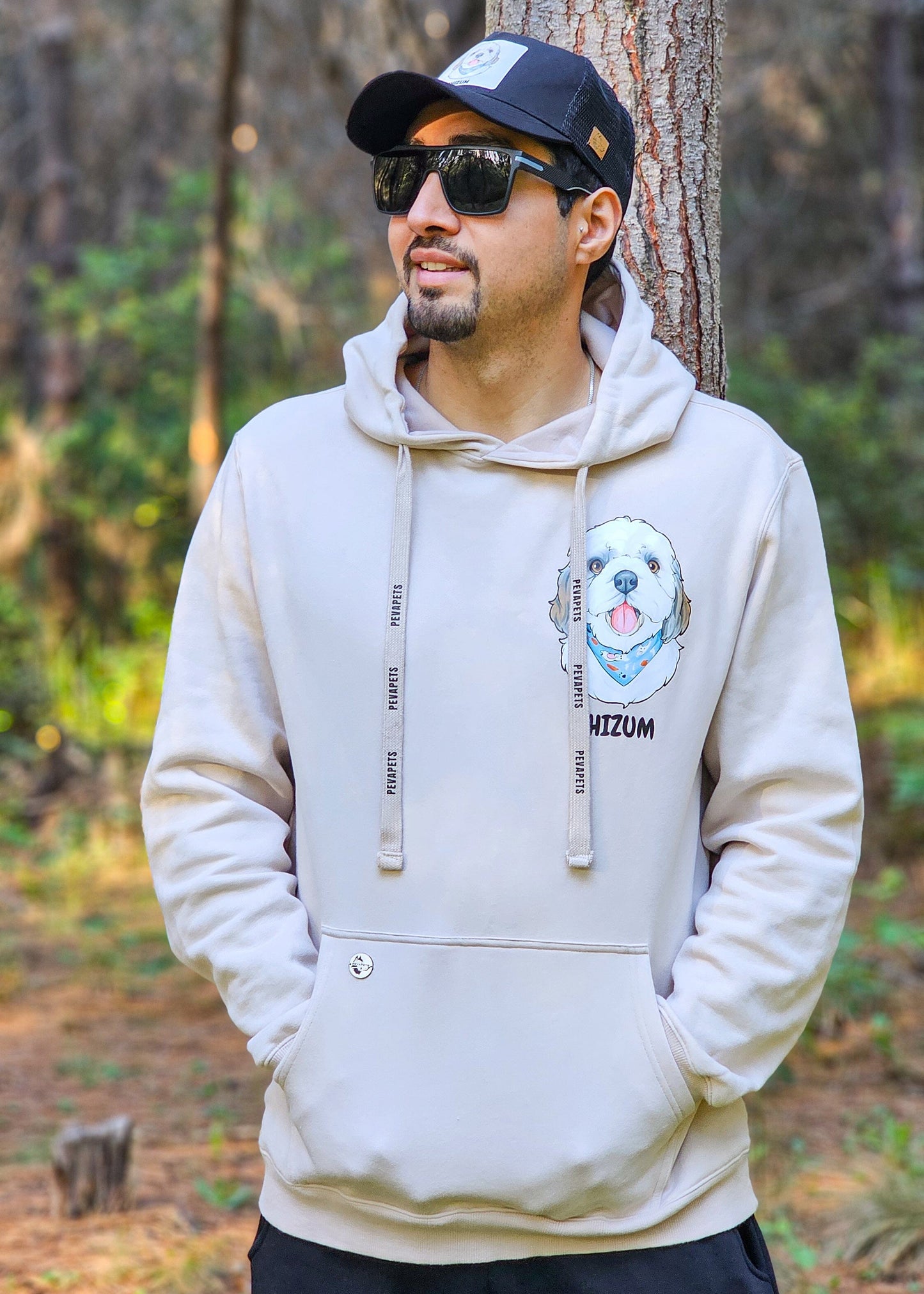 Polerón personalizado con la cara de tu mascota 🐾 Canguro