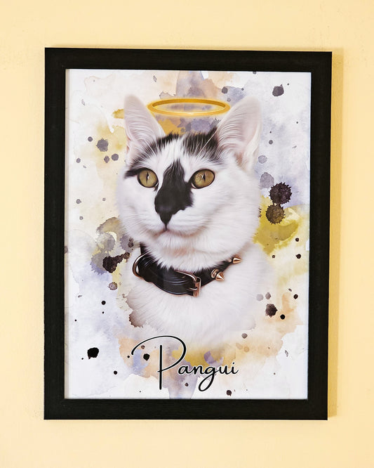 Retrato de mascota personalizado