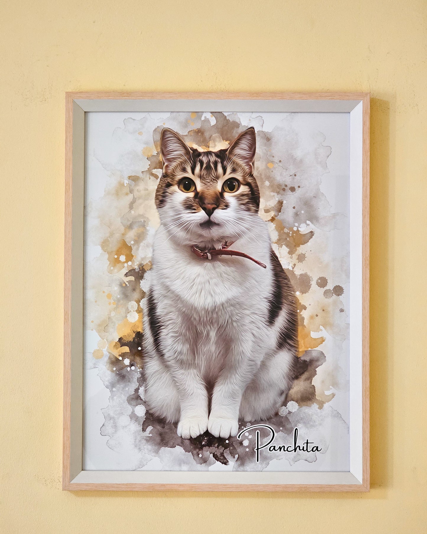 Retrato de mascota personalizado