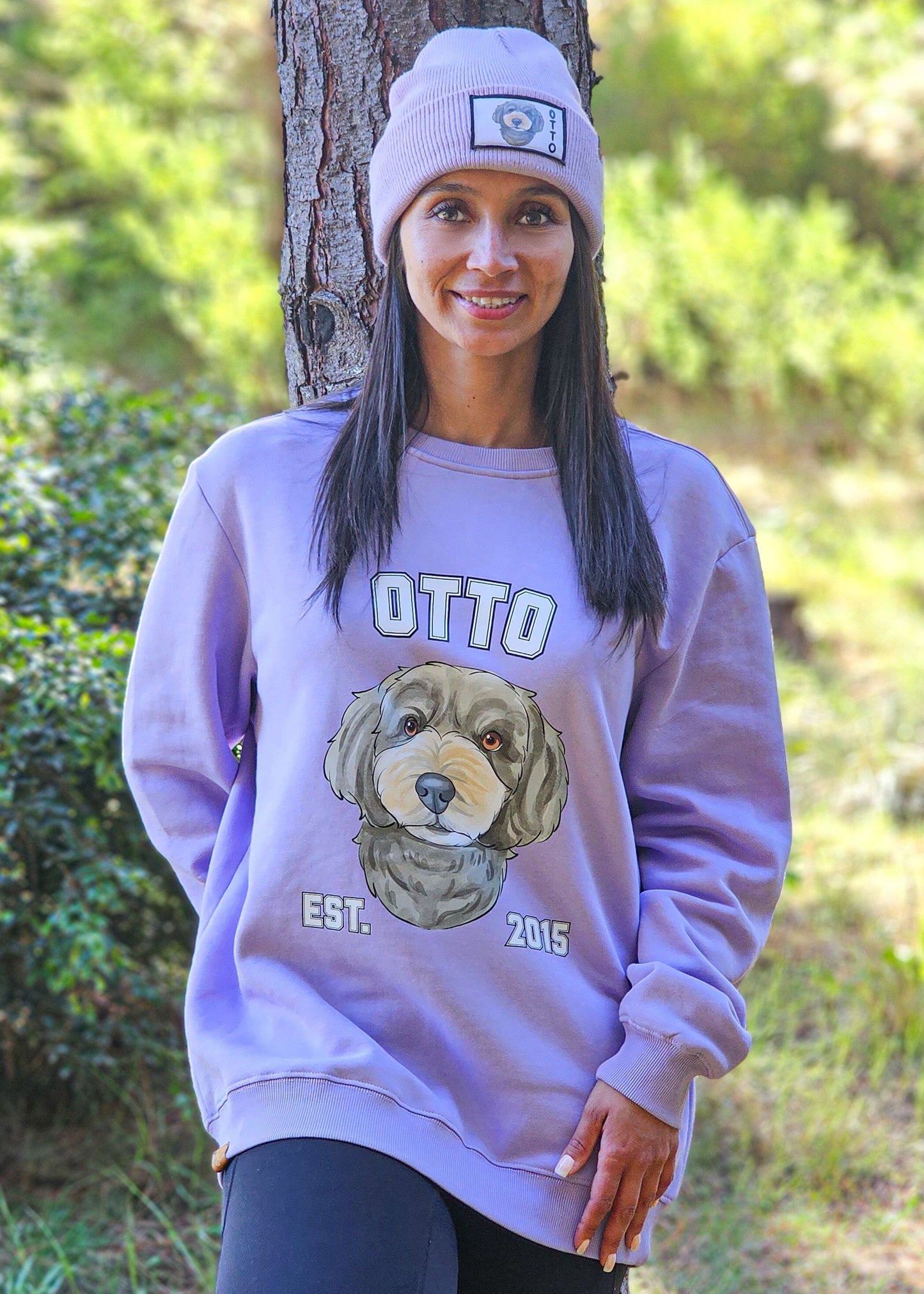 Poleron con cara de mascota personalizado