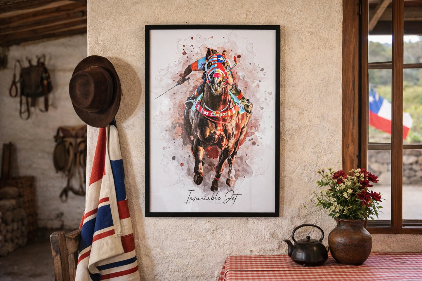 Retrato personalizado de caballo