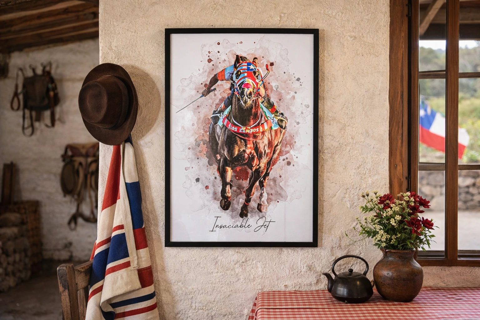 Retrato personalizado de caballo