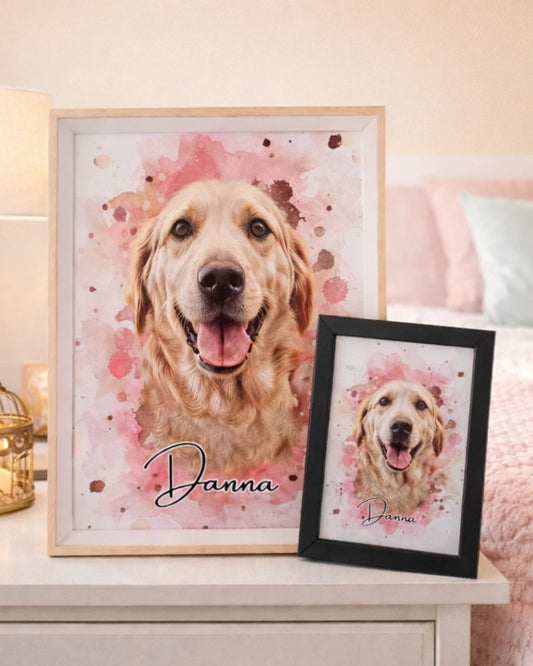 Retrato de perro