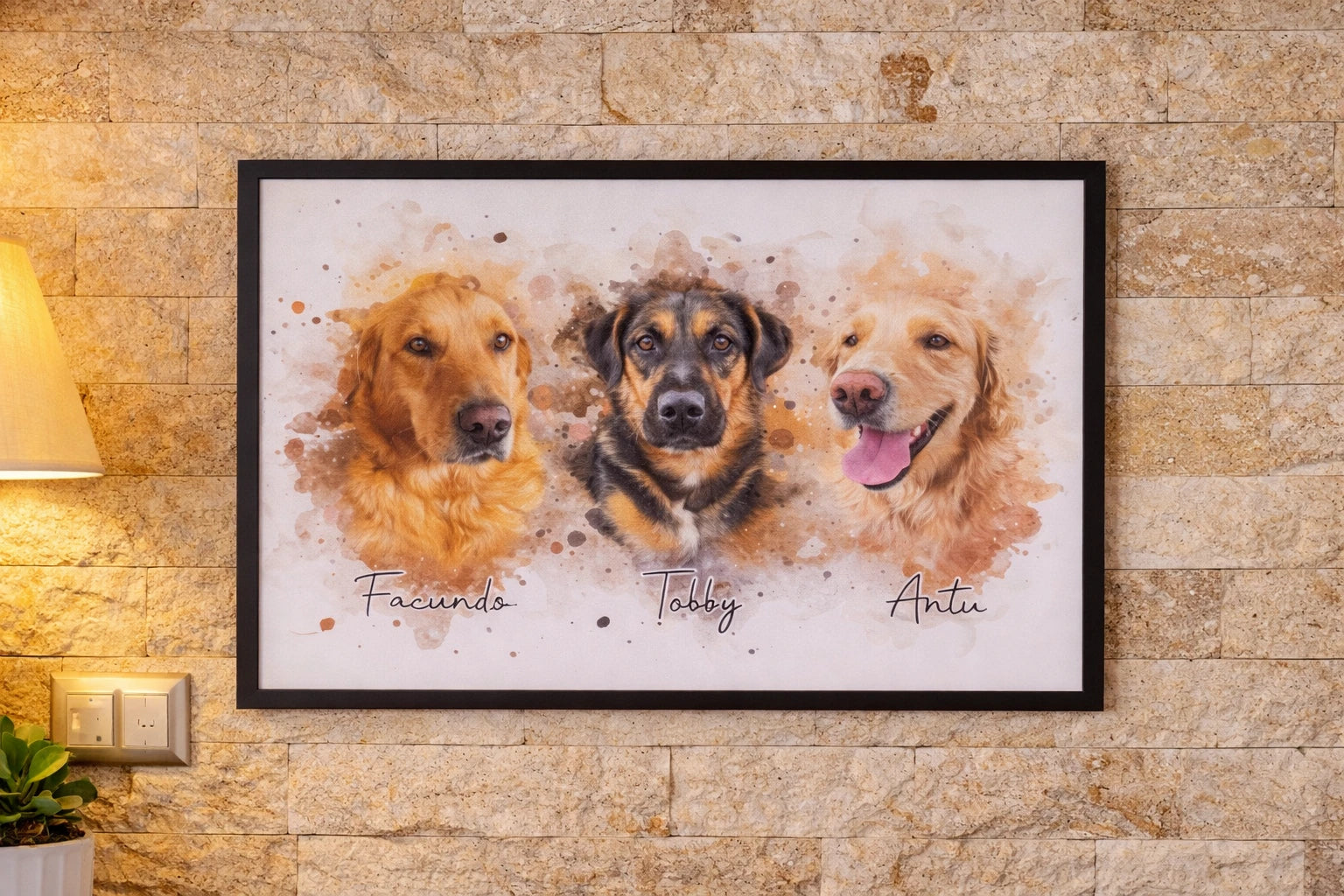 Retrato de perros
